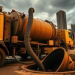 شفط بيارات حي الرمال