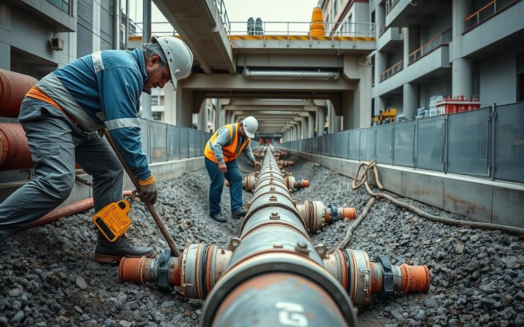 تسليك مجاري بالضغط وتنظيف غرف التفتيش بالرياض